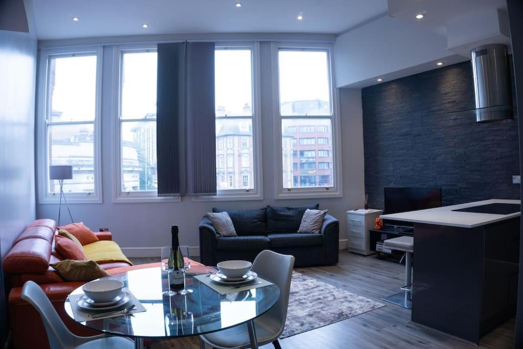 Spacious Apartment In City Centre - Free Parking Nottingham Luaran gambar